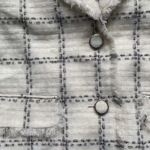 Karl Lagerfeld Paris “Channel” tweed jacket NWOT - Picture 3 of 5